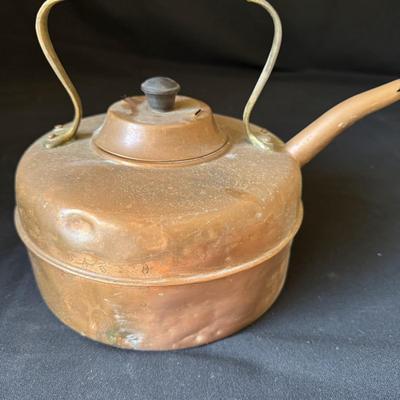 Two Copper Tea Pots (D-BM)