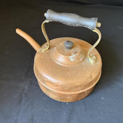 Two Copper Tea Pots (D-BM)