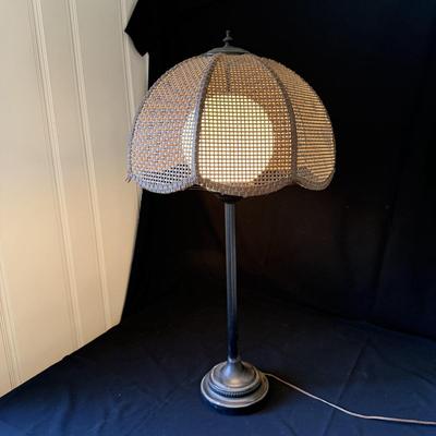 MCM Wicker Table Lamp (D-BM)
