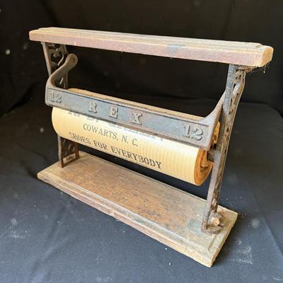 Cast Iron Butcher Paper Dispenser (D-BM)