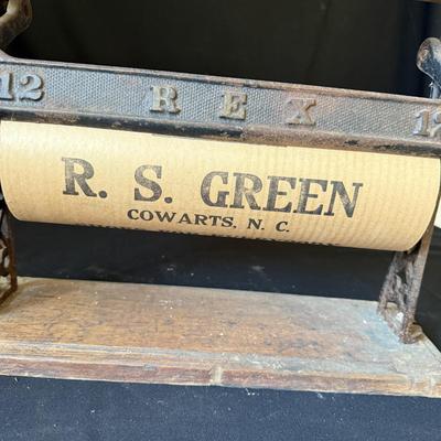 Cast Iron Butcher Paper Dispenser (D-BM)