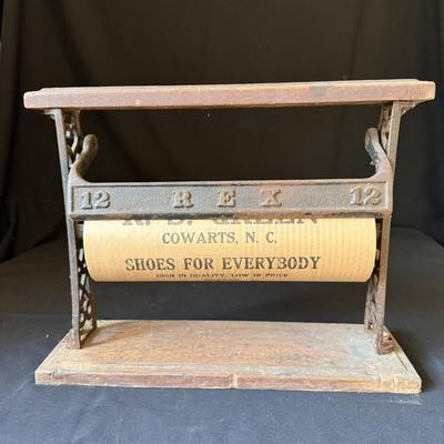 Cast Iron Butcher Paper Dispenser (D-BM)