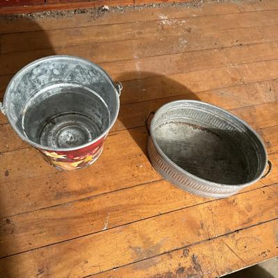 Galvanized Tubs and Basins (BS2-BM)