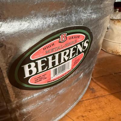 Galvanized Tubs and Basins (BS2-BM)