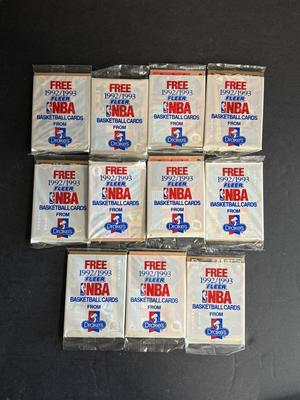 1992-1993 Fleer Drake's NBA Basketball Packs