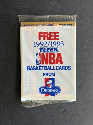 1992-1993 Fleer Drake's NBA Basketball Packs