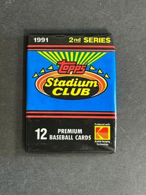 1991 Topps Stadium Club Series 2 Premium Baseball Cards