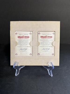 Hamilton Collection Nolan Ryan Ceramic Rookie Reprint