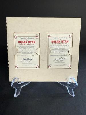 Hamilton Collection Nolan Ryan Ceramic Rookie Reprint
