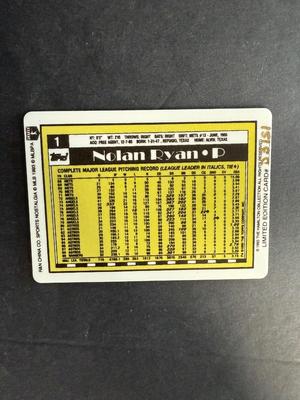 Hamilton Collection Nolan Ryan Ceramic Rookie Reprint