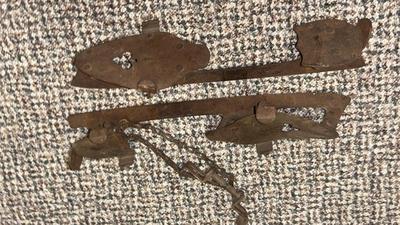VERY OLD ICE SKATES MFG BY ? HARDWARE COMPANY TORRINGTON CONNECTICUT USA