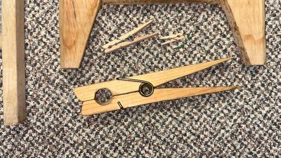 TWO WASHBOARDS ONE FROM NATIONAL WASHBOARD COMPANY NUMBER 703 AND THE OTHER ONE IS UNMARKED