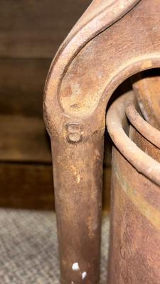 ANTIQUE SAUSAGE AND FRUIT PRESS