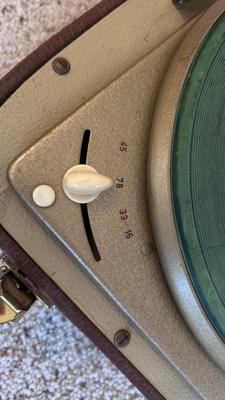 REX PERPETUUM ELNER RECORD PLAYER