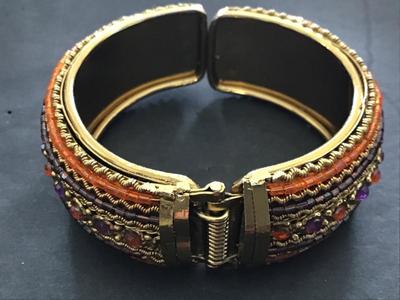 India Beaded Bangle