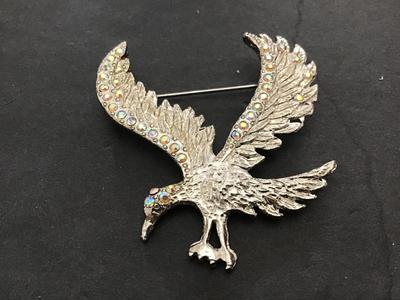 Vintage Rhinestone Brooch