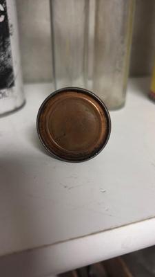 OLD TIN CANS AND BOTTLES