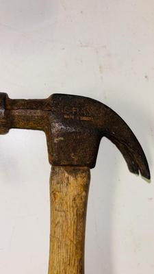 WOOD PLANE AND HAMMERS