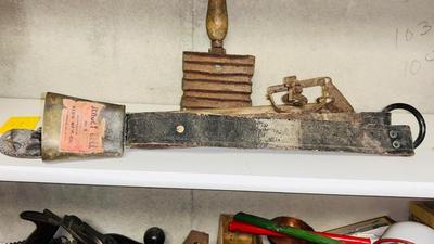 OLD EQUINE AND CATTLE ITEMS