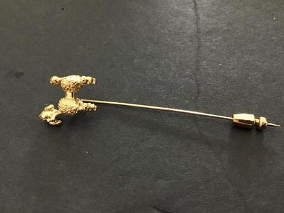 Vintage Poodle Pin