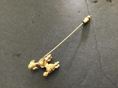 Vintage Poodle Pin