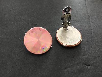 Vintage Iredescent sable Glow Earrings