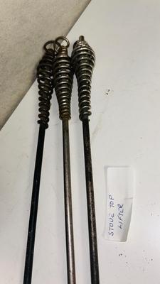 KEROSENE COOK STOVE BOTTLE AND STOVE TOP LIFTER TOOLS