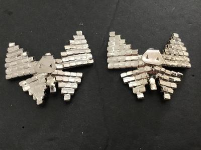 Gorgeous Large Rhinestone Buterfly Shoe Clips