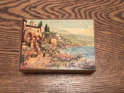 WOODEN AND TIN BOXES