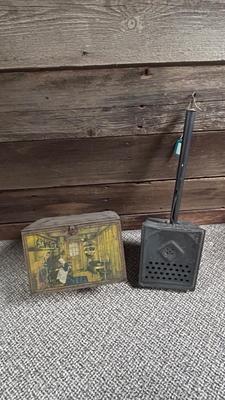 BREAD BOX AND POPCORN POPPER