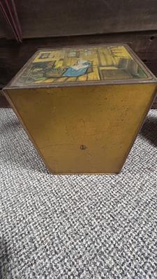 BREAD BOX AND POPCORN POPPER