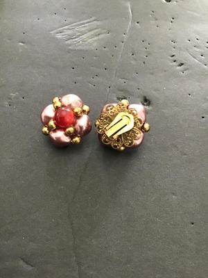 Beautiful, multicolored fashion, statement earrings