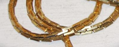 Gold Tone ROPE CHAIN - 3 Feet 8 Inches Long -- Use for Jewelry Crafting