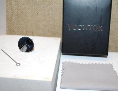 Cremation Ashes Memorial Stainless Steel "Heart in Hand" PENDANT (1¼" x ½") on a Rope Necklace Chain 21" L