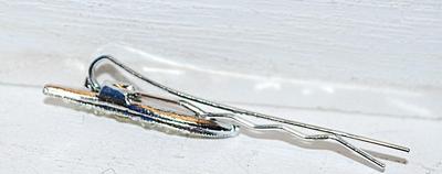 "Diamond-Style" Bejeweled BOBBIE PIN (1¾")