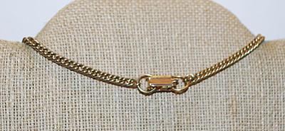 Extra Long WRAP-AROUND NECKLACE with LAVENDER Beads & Clear Oval Accents on a Gold Tone Chain and Snap Release Clasp 54" L
