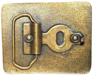 "MTA Maryland 2007 Rodeos" Belt Buckle 3" x 2½"