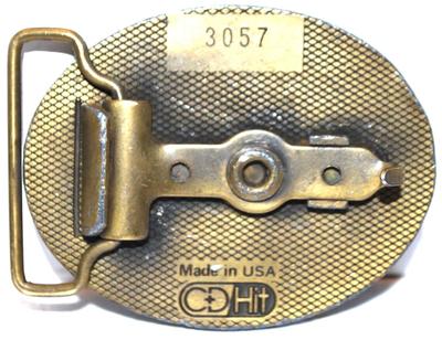 "ARC Buy American" Belt Buckle Oval 3" x 2¼"