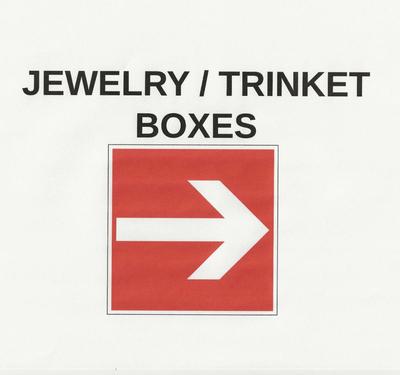 JEWELRY TRINKET BOXES
