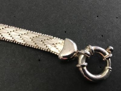 Milor Italy Silver Plated Vintage Dragon Bracelet