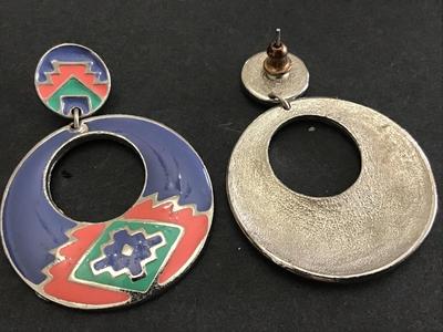 Southwest Hoop Earrings