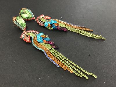 New Natasha Rhinestone Statement Earrings