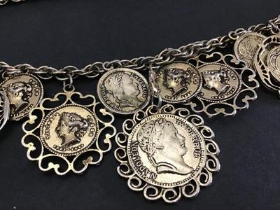 Vintage Coin Type Necklace Nice