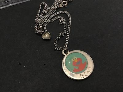 Vintage Elmo Necklace