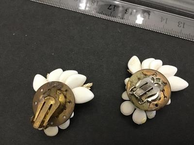 Vintage Japan Clip on Earrings