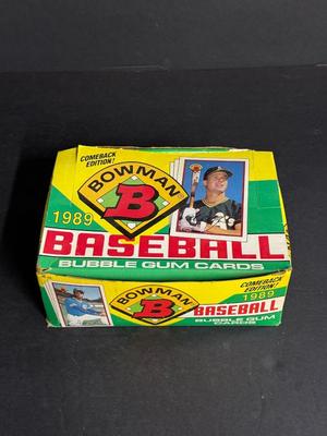 1989 Bowman Baseball Cards