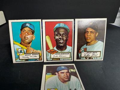 1952 Topps Reprint MLB Cards