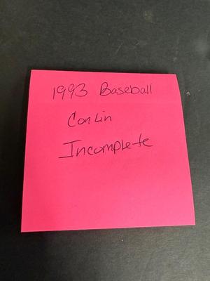 1993 Conlon MLB Cards