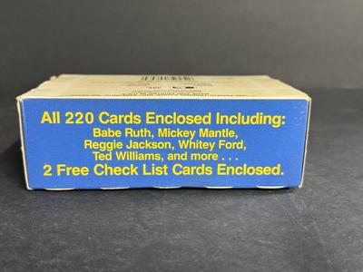 1989 Pacific Legends MLB Cards