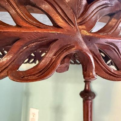 Ornate Table with Marble Top (LR-BM)